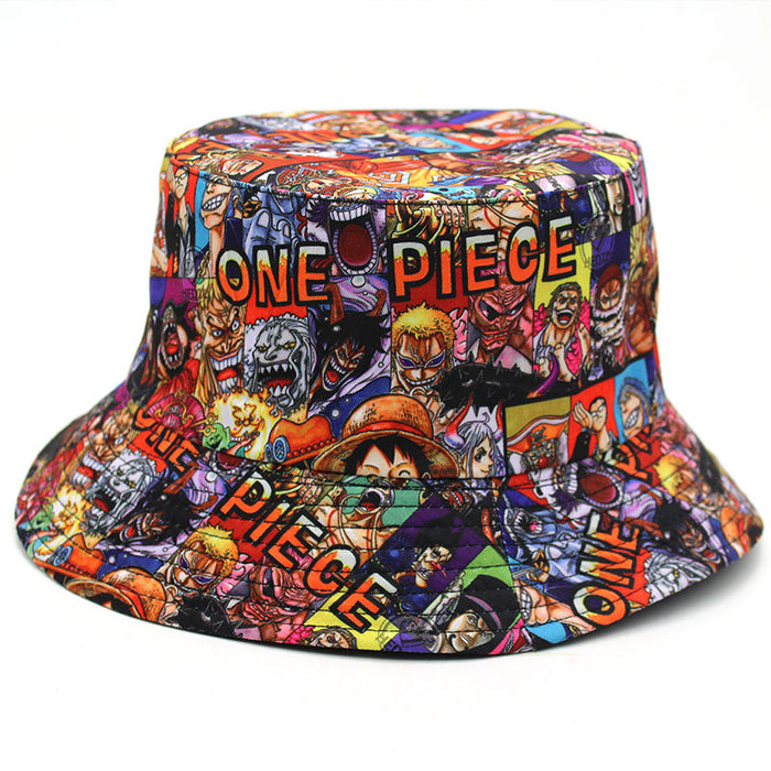Wholesale Cartoon and anime print fisherman' s hat