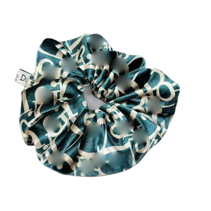 Wholesale Velvet Letter Scrunchie Chic Hair Accessory For Everyday Styling And Boutique Resale