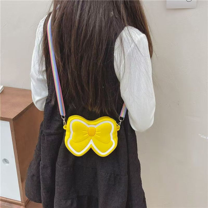 Wholesale Cartoon Butterfly Decompression Silicone Bag Children' s wallet