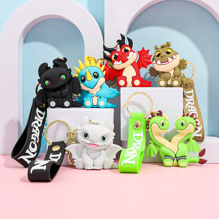 Wholesale Cartoon Black and White  Keychains