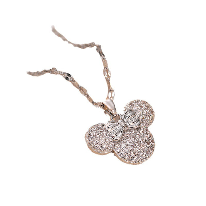 Wholesale Necklace full of diamonds temperament pendant, collarbone chain
