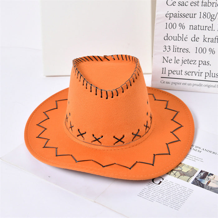 Wholesale Cowboy Hat Cosplay Props Accessories For One Piece Anime Cartoon Character Jeans Hat