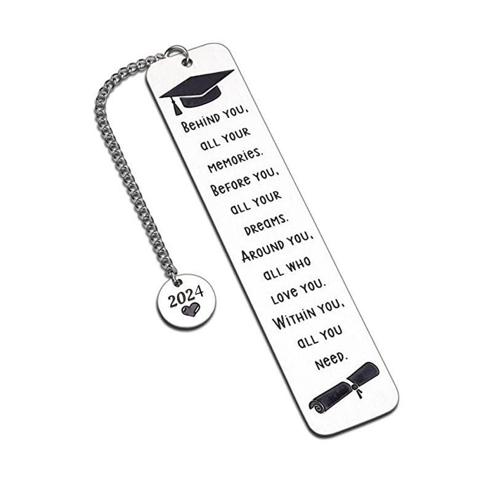 Wholesale Stainless Steel Frosted Bookmark JDC-BM-TangMumao001