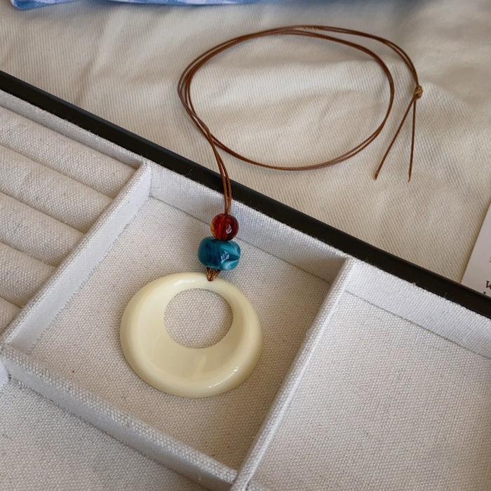 Wholesale Bohemian Vintage Style Long Chain Necklace Alloy Pendant Animal Design
