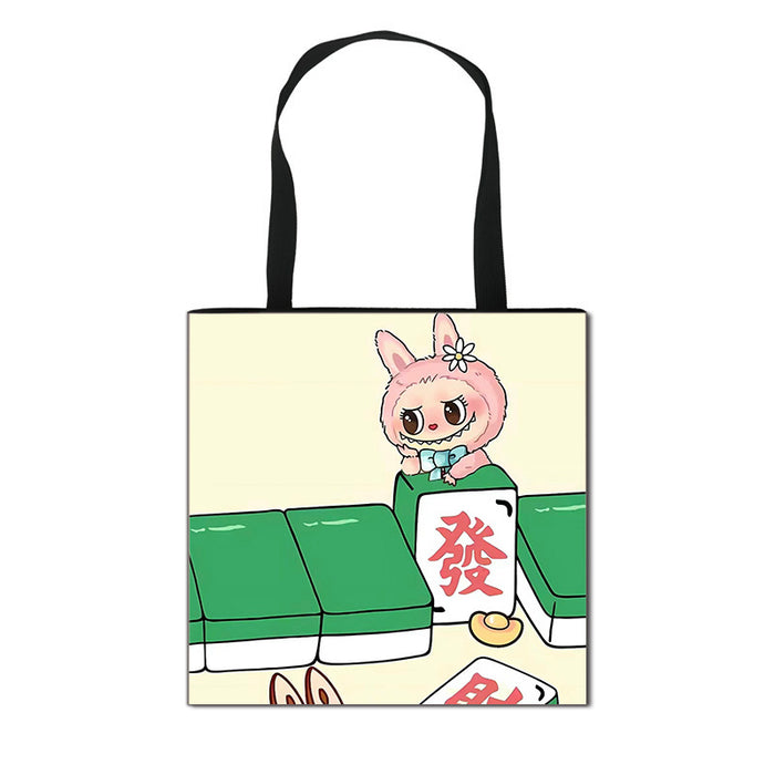 Wholesale Shopping Bag Cute Storage Bag Polyester Satchel Large Capacity  Bag