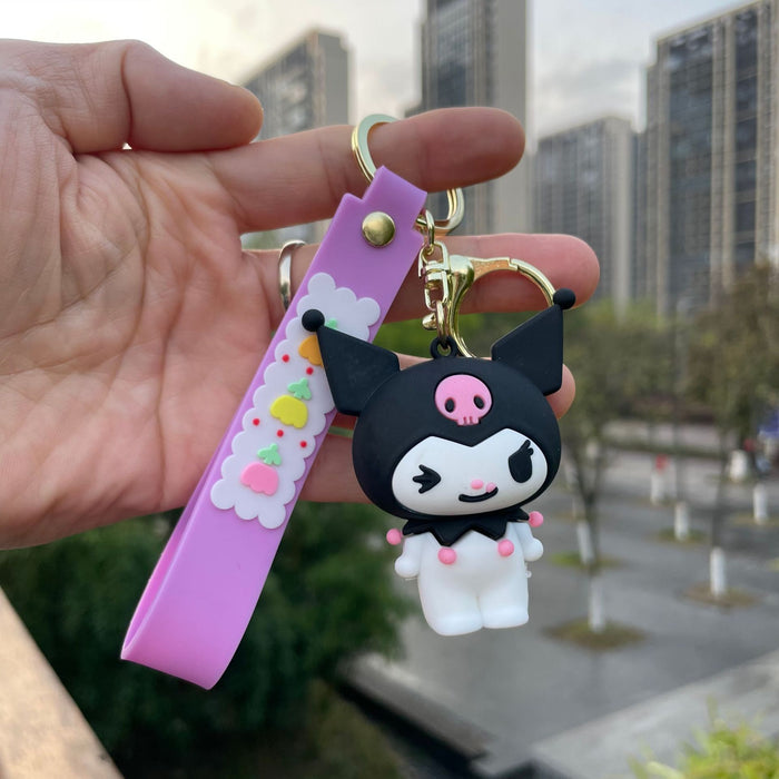 Wholesale Cartoon figurine hanging decoration creative keychain backpack pendant