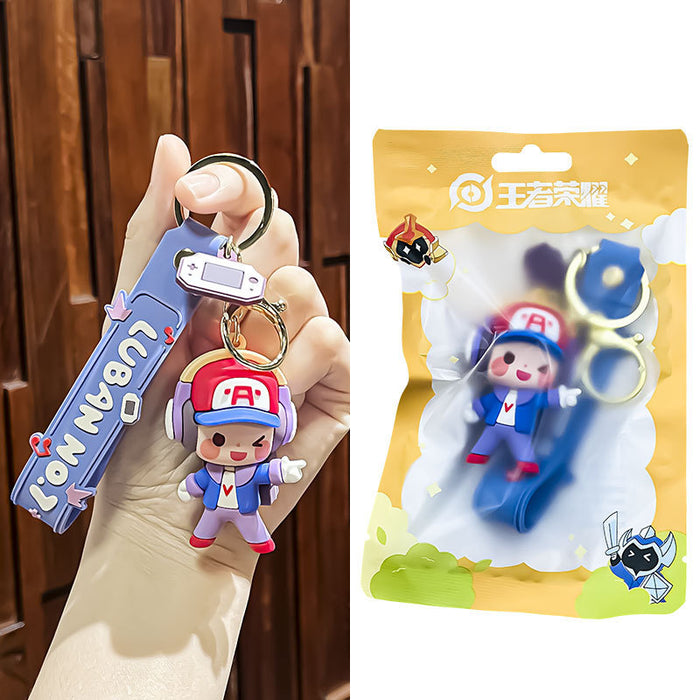 Wholesale Cartoon 3D Doll PVC Keychain JDC-KC-MingT052