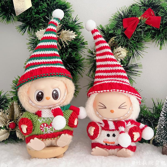 Wholesale Clothing accessories pendant baby clothes Christmas hat f set winter sweater