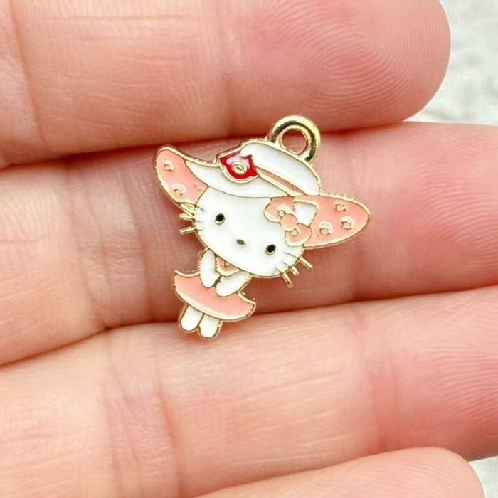 Wholesale 10pcs DIY jewelry accessories,  alloy pendants,  bracelet charms