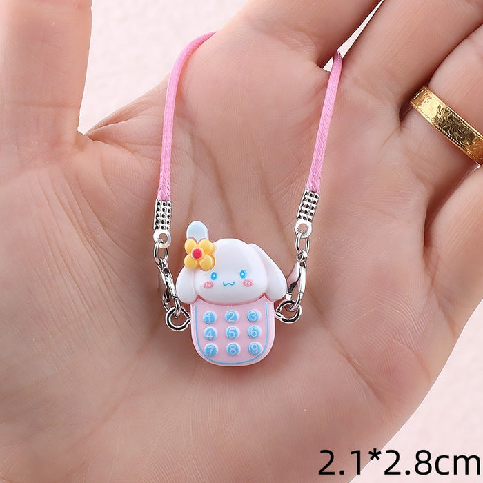 Wholesale Cartoon Mini Mobile Phone Hanging Keychains
