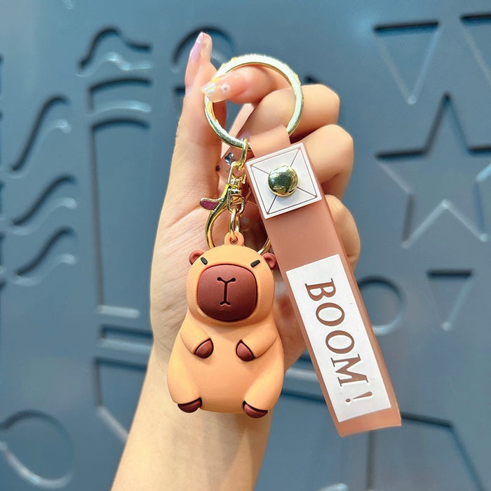 Wholesale PVC Cartoon Doll Keychain JDC-KC-KuangK016