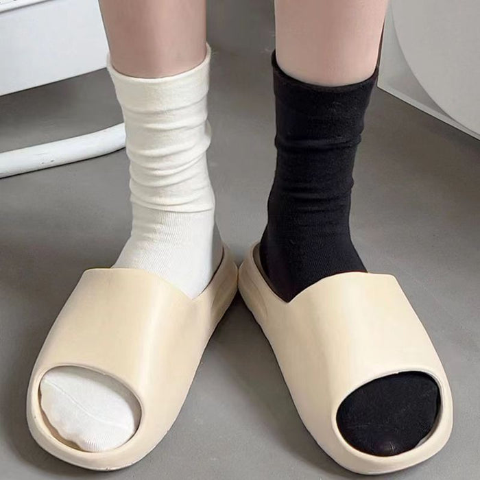 Wholesale Maternity Socks for Women Boneless Loose Mouth Socks for Children Casual Solid Color Mid Tube Socks Trendy Pile Socks JDC-SK-JiaMu007