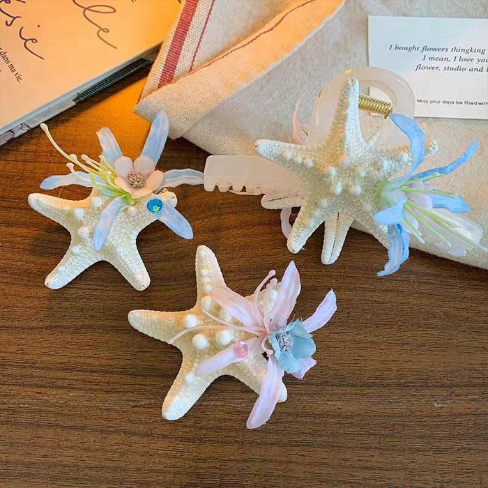 Wholesale Hair edge clip starfish edge clip