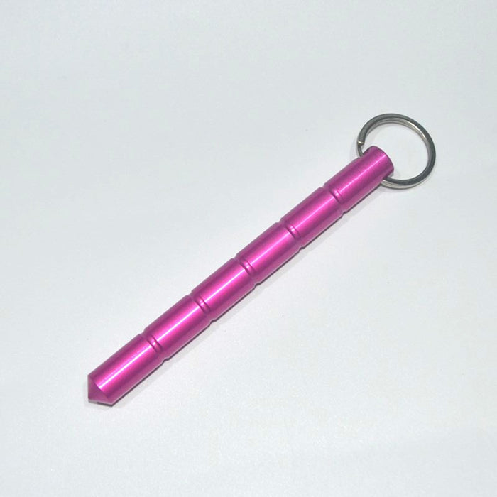 Wholesale Aluminum Alloy Multifunctional Pen Shaped Stick Keychain JDC-KC-KB018