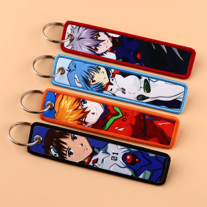 Wholesale Anime Keychain  Lanyard Fabric Anime Peripherals