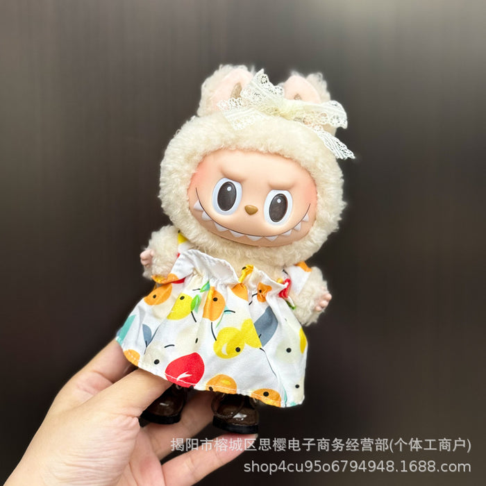 Wholesale 17cm Cartoon Doll Clothes Set