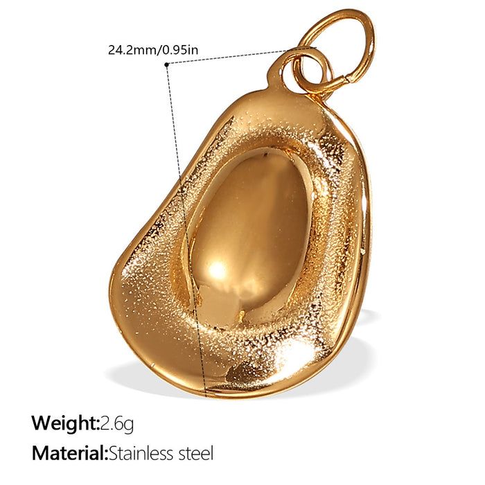 Wholesale  Pendant Accessories Inlaid Rhinestone All-match Pendant Inlaid Glass Stone Round Pendant Necklace