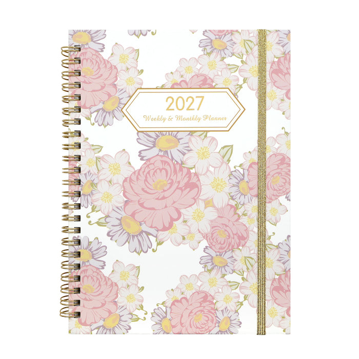 Wholesale Creative Butterfly Design Spiral Planner Notebook A5 Coated Paper Cover