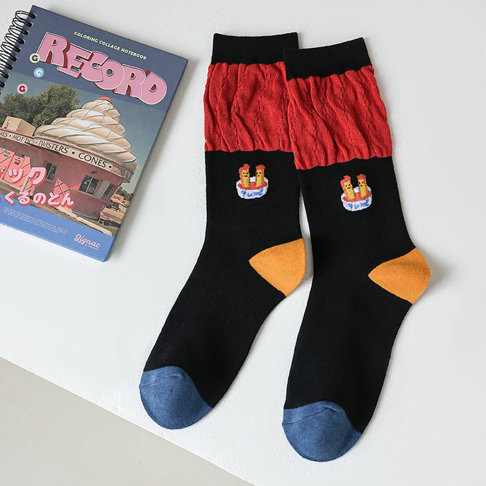 Wholesale Socks, tube socks, cute cartoon, ugly, cute, funny, long socks