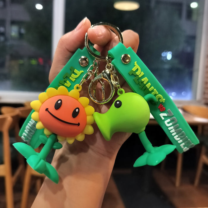 Wholesale PVC keychain pendant, backpack ornament, car keychain accessory