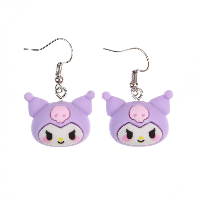 Wholesale Cartoon Resin Earrings JDC-ES-niqing032