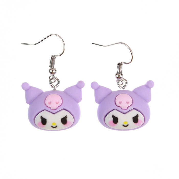 Wholesale Earrings Resin Cute Cartoon Earrings (S) JDC-ES-niqing002