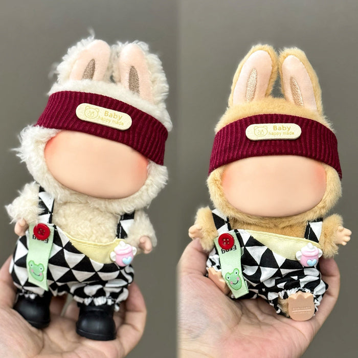 Wholesale Only clothes are suitable for 17cm blind box pendant plush doll clothes