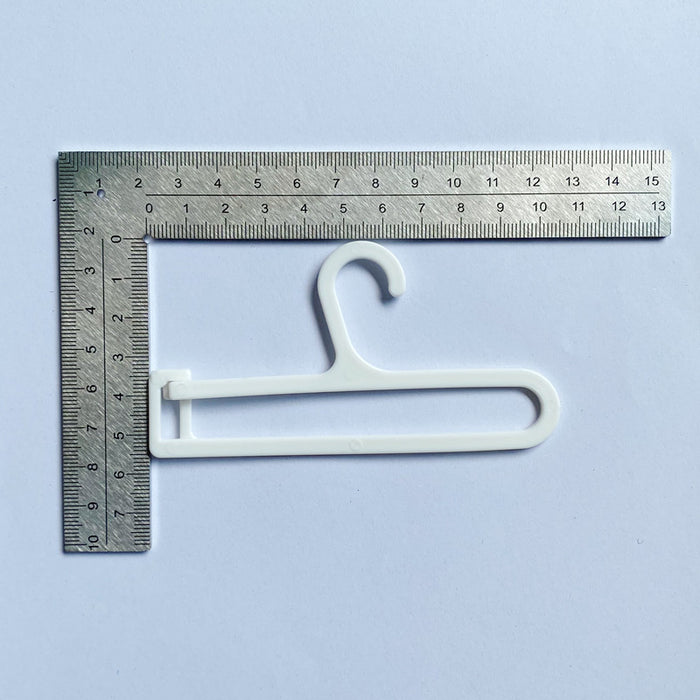 Wholesale Cotton Doll Mini Clothes Hanger Clothes Support Pantyhose Rack Accessories
