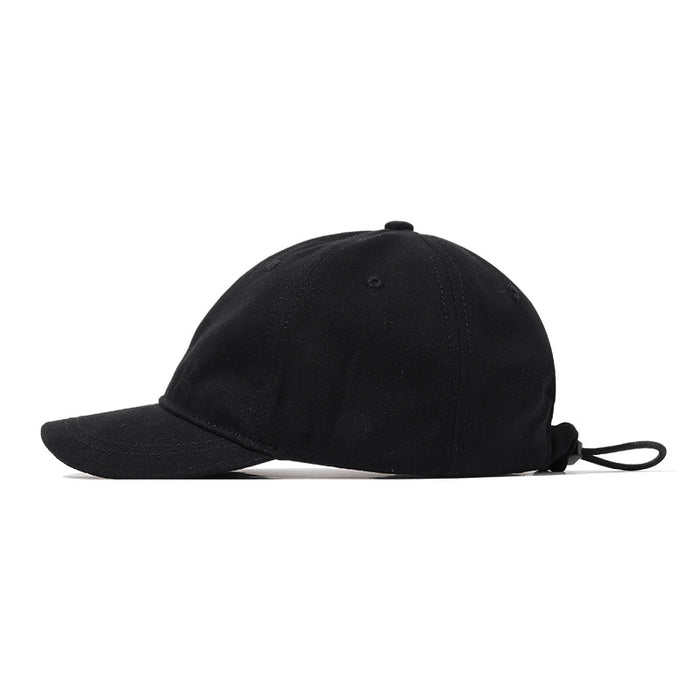Wholesale Drawstring light plate duckbill cap, fashionable and simple baseball cap, hat