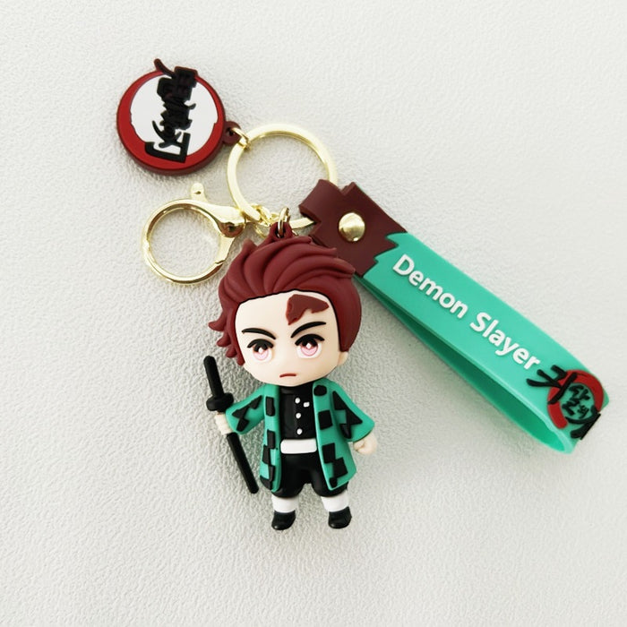 Wholesale PVC Cartoon Doll Keychain JDC-KC-WuYi262