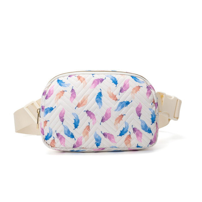 Wholesale Outdoor Sports Crossbody Bag Mobile Phone Bag Nylon Running Fitness Bag Spot Lulu Same Style Waist Bag