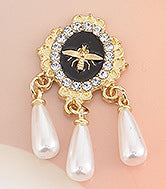Wholesale Alloy Accessories Pearl Tassel Love Pendant Accessories