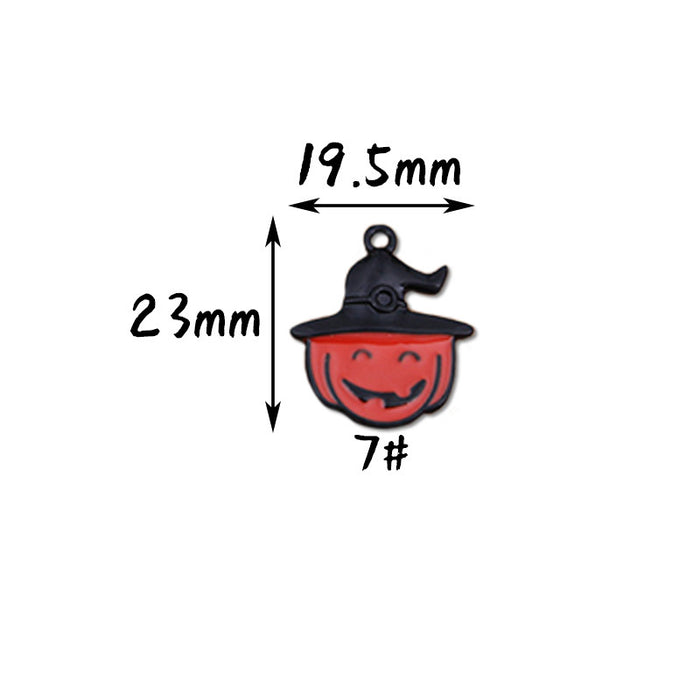 Wholesale 10pcs  Series  Alloy Dripping Oil Earrings Pendants Jewelry Accessories Factory