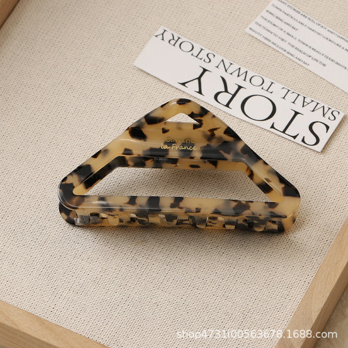 Wholesale Simple Elegant Acetate Chocolate Hair Clips