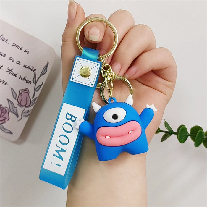 Wholesale Cartoon Silicone Doll Keychain JDC-KC-HaoXi004