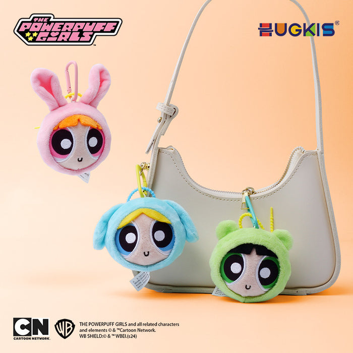Wholesale Powerpuff Girls Plush Animal Pendant Cute Rabbit Puppy Bear Pendant Doll Keychain Doll Gift