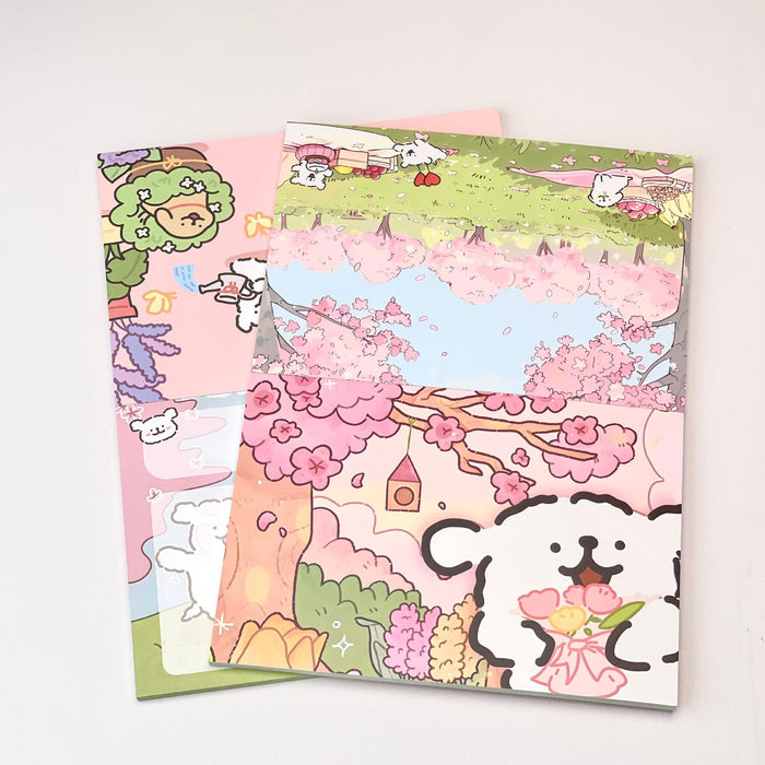 Wholesale Stylish B5 Cartoon Notebook Cute Dog Design with Full-Color Pages