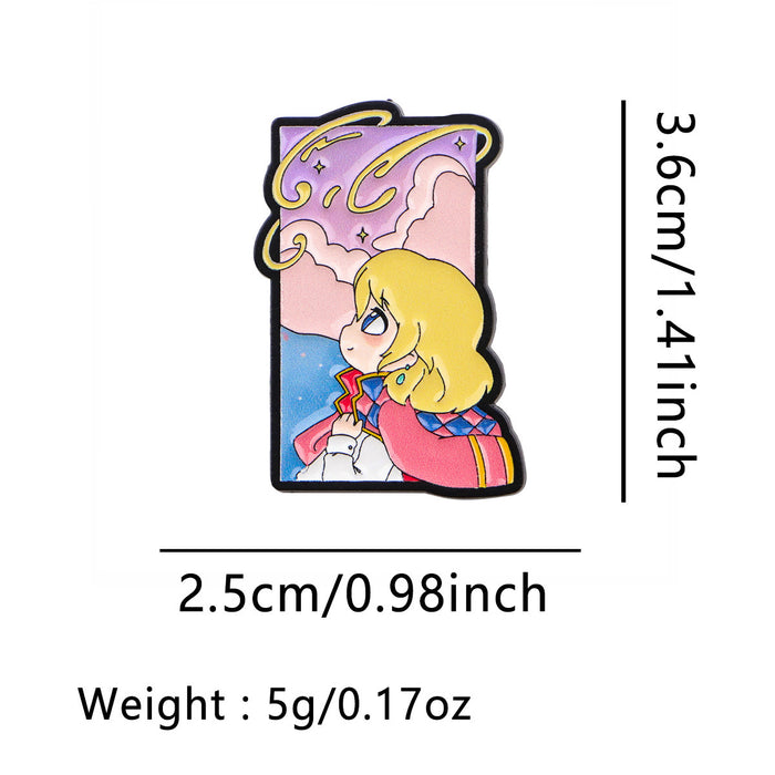 Wholesale 5pcs Popular Classic Anime Brooches