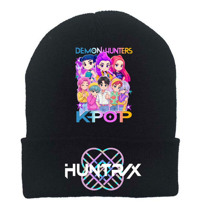 Wholesale KPOP cartoon merchandise winter warm hat