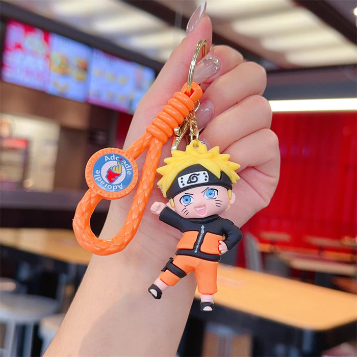 Wholesale  PVC Cartoon Couple Keychain