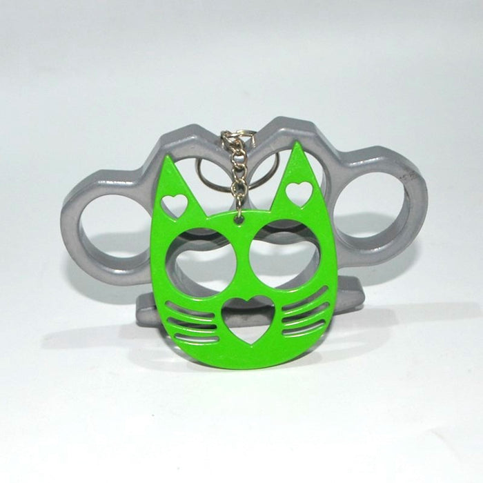 Wholesale Aluminum Alloy Multifunctional Love Cute Cat Keychain JDC-KC-KB021