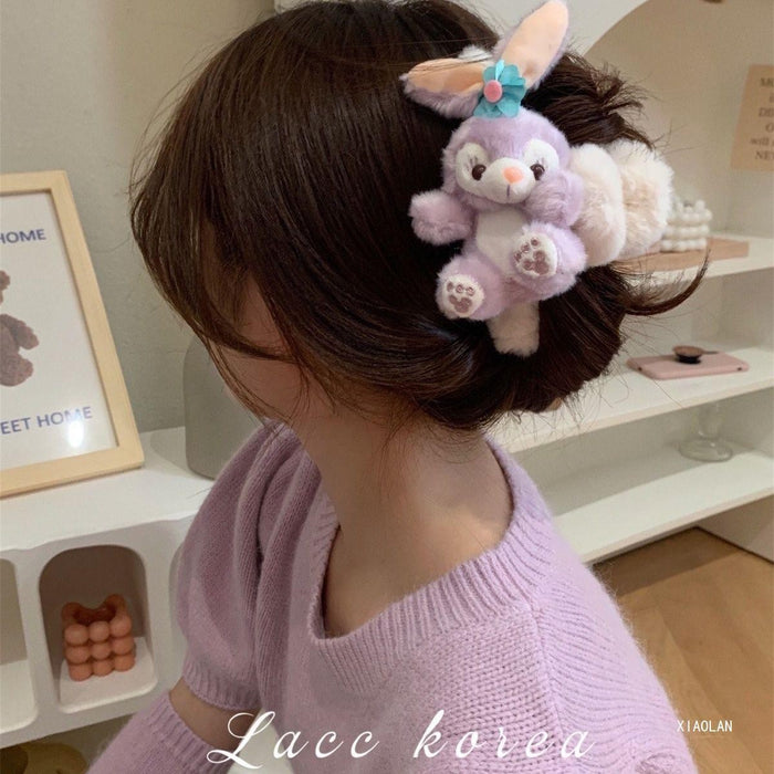 Wholesale Plush Cute Cartoon Large Hair Clips JDC-HC-Zhongx001