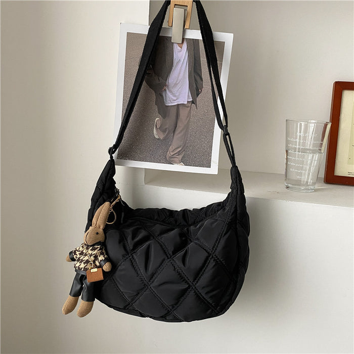 Wholesale Canvas bag, crossbody bag, large capacity casual versatile shoulder bag, large capacity popular fashion