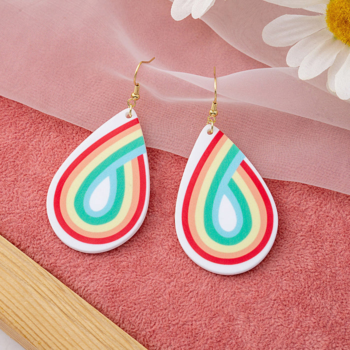 Wholesale Cartoon Acrylic Earrings JDC-ES-MDD103