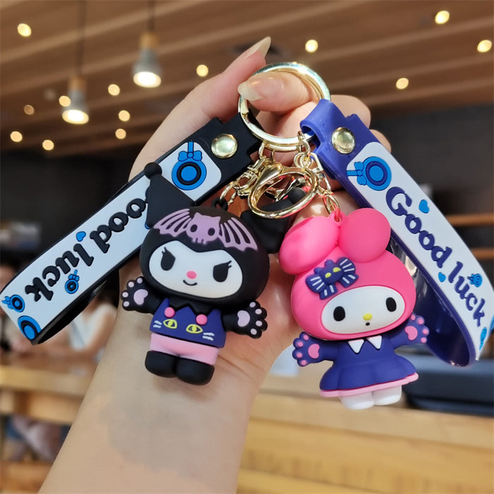 Wholesale Cartoon Silicone Doll Keychain JDC-KC-ZhuoRan032