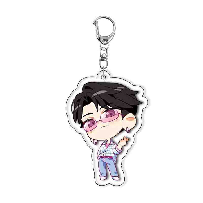 Wholesale Anime-themed acrylic keychain