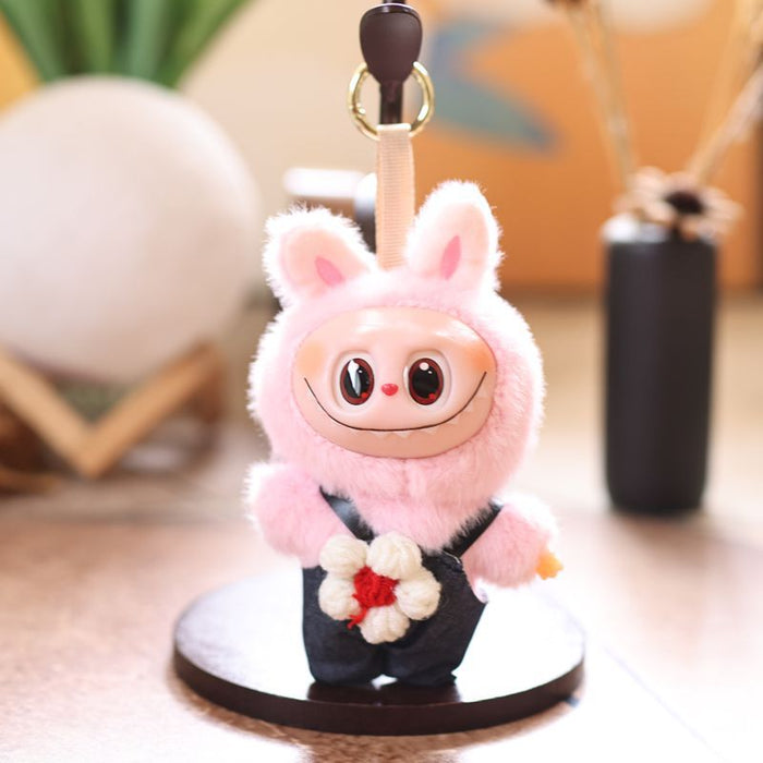 Wholesale Cute Vinyl Sling,  Rabbit Small Pendant,  Plush Toy,  Doll,  Bag Pendant,  Keychain,  Doll