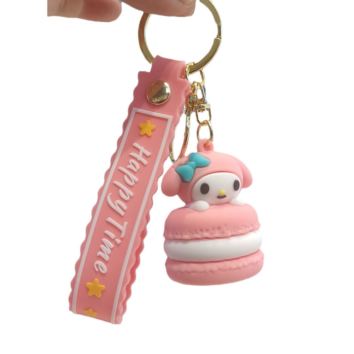 Wholesale Cartoon Silicone Doll Keychain JDC-KC-KuangK035