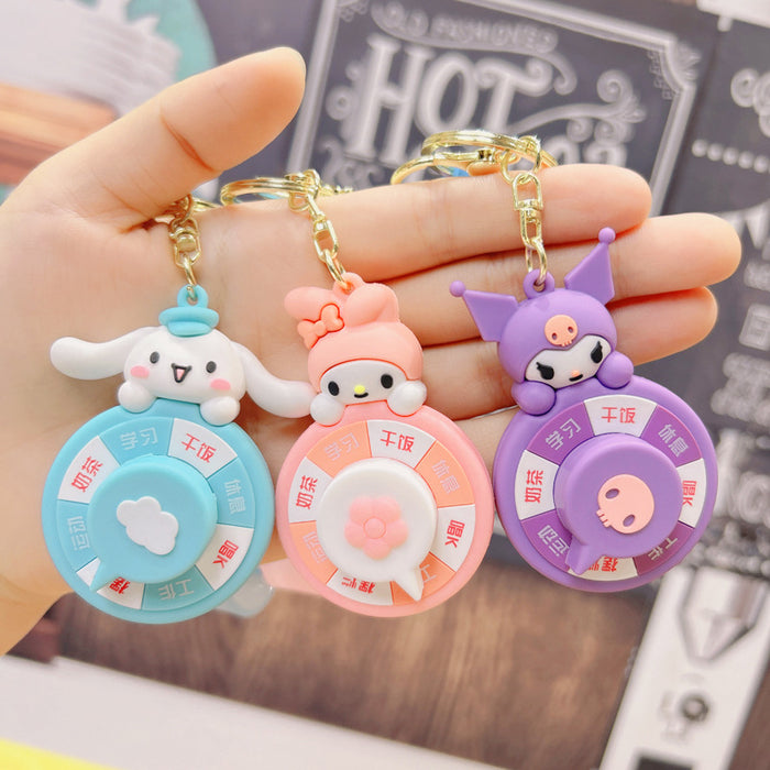 Wholesale  Creative  Keychain Pendant Couple Cartoon Hanging Doll Key Chain Doll