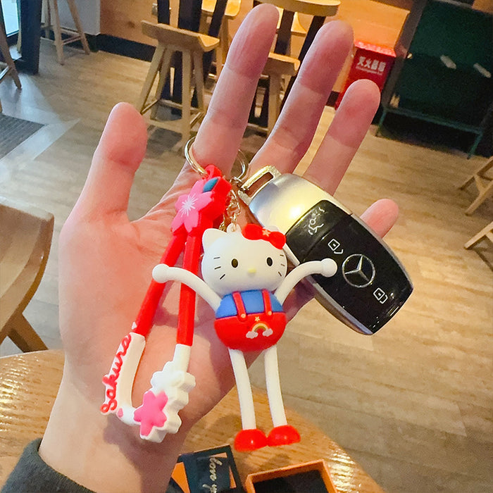 Wholesale Cartoon Doll PVC Keychain JDC-KC-JinG005